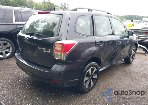 2017 Subaru Forester 2.5I from USA, damaged, VIN JF2SJABC8HH485571